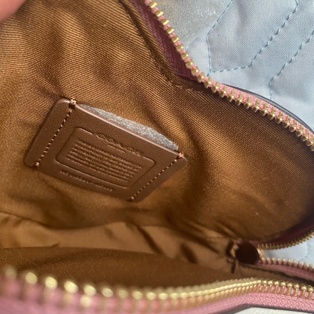 Coach Heart Shape Crossbody With Heart Cherry Print - Picture 12 of 14